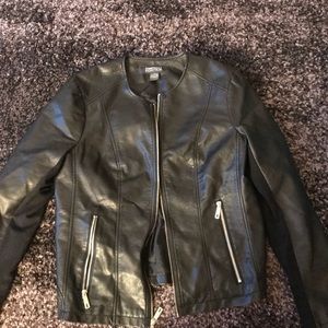 Leather jacket